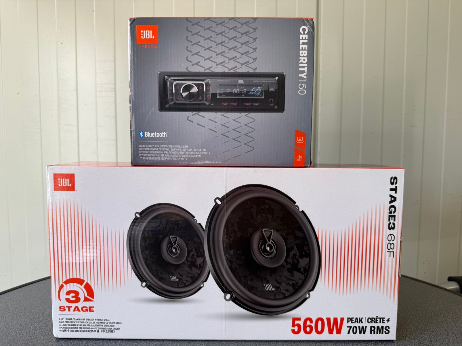 JBL Celebrity 150 + Stage3 68F Speaker Set veel voor weinig, Ophalen of Verzenden, Nieuw