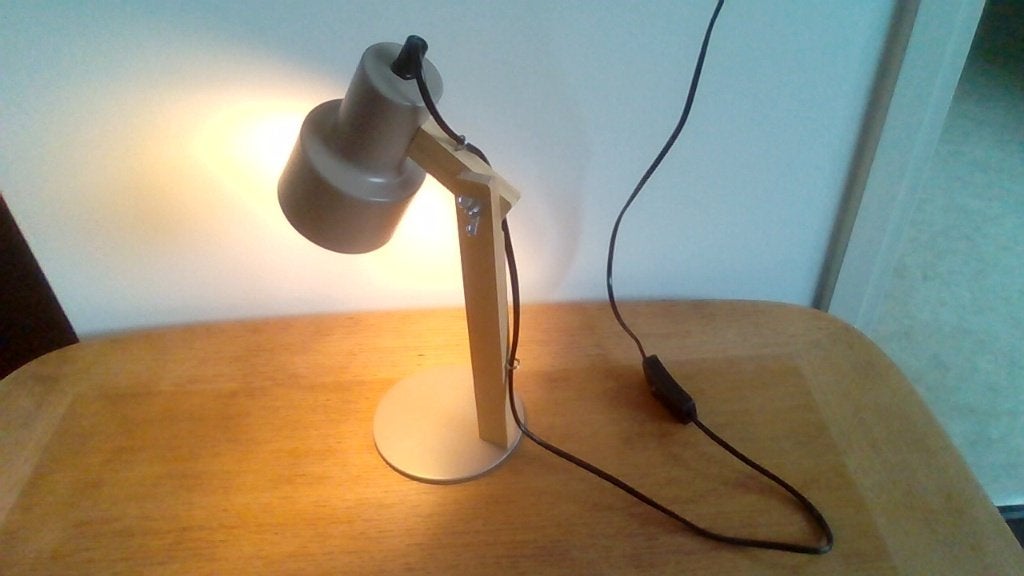 Bureaulamp, Huis en Inrichting, Inclusief lichtbron, Bureaulamp, Overige merken, 27 cm