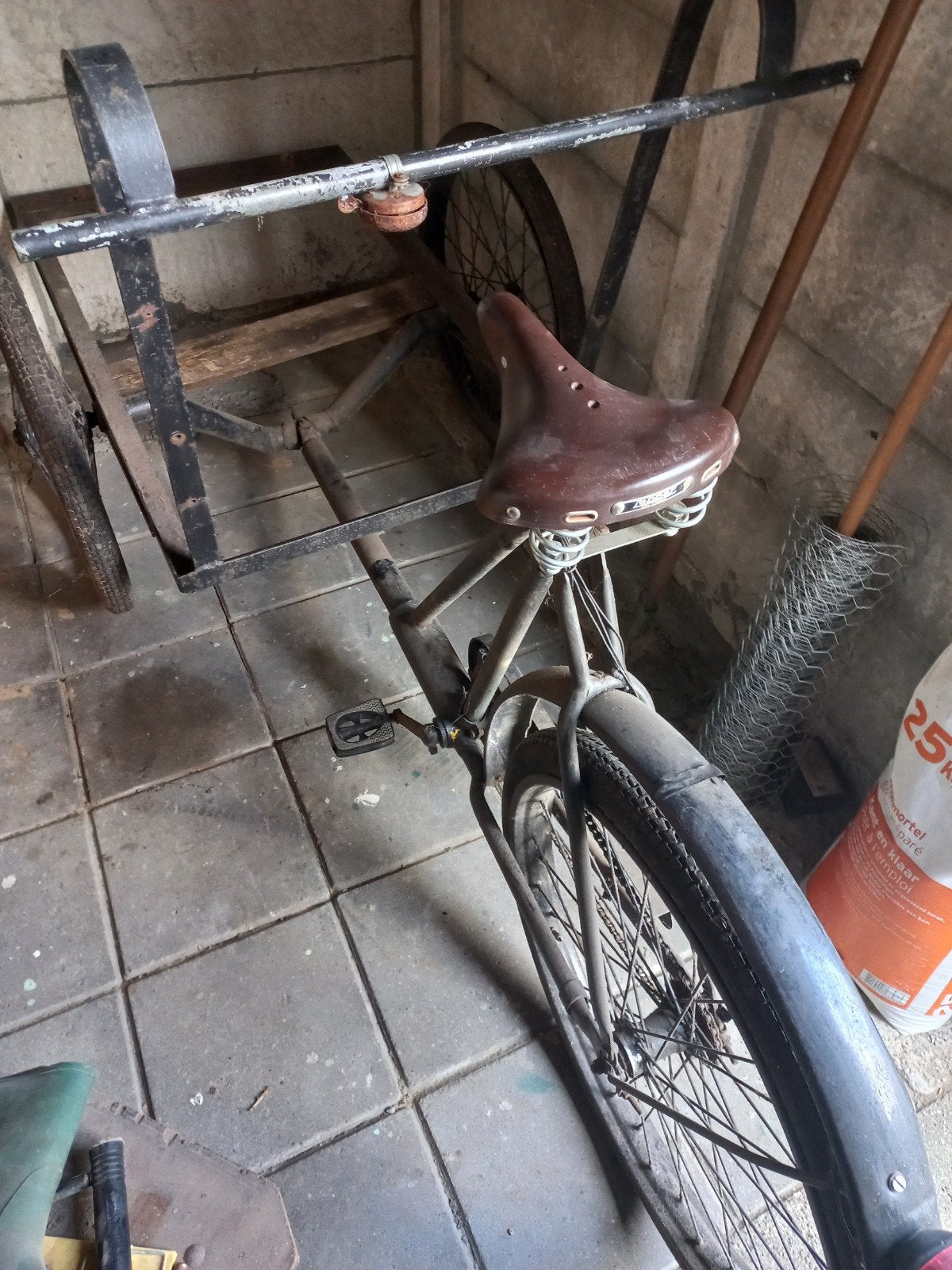 bakfiets antiek, Ophalen of Verzenden