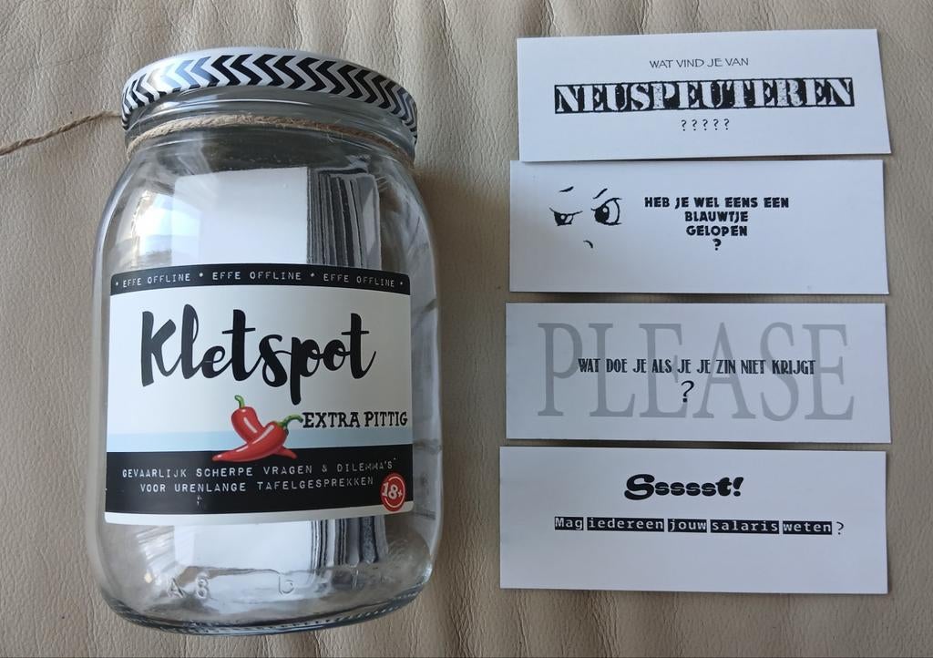 Kletspot  (Extra Pittig), Ophalen of Verzenden, Nieuw