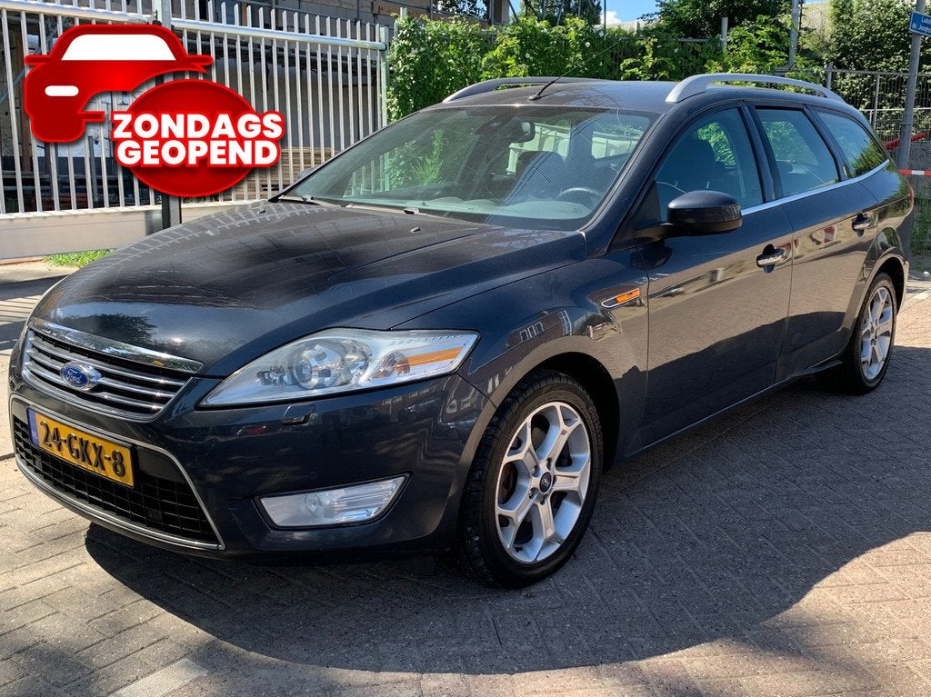 Ford Mondeo Wagon 2.3-16V Ghia|Automaat|Navigatie|Climate Co, Auto's, Ford, Stof, Gebruikt, Zwart, 4 cilinders