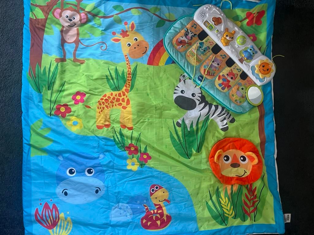 Speelkleed dieren + piano, Kinderen en Baby's, Ophalen of Verzenden, Zo goed als nieuw