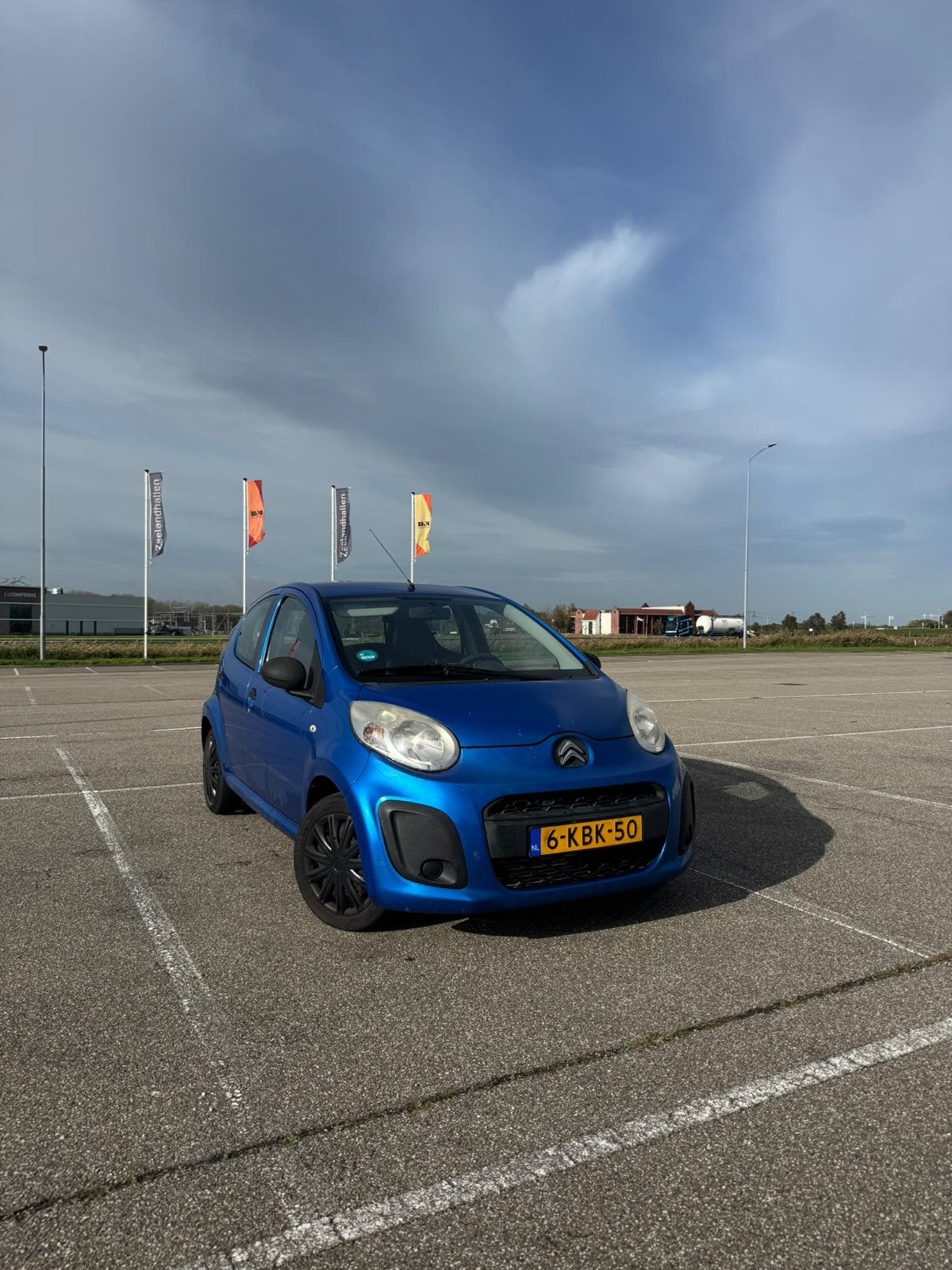 Citroën C1 1.0i 68PK 5D 2013 Blauw, Auto's, Voorwielaandrijving, C1, Origineel Nederlands, Handgeschakeld