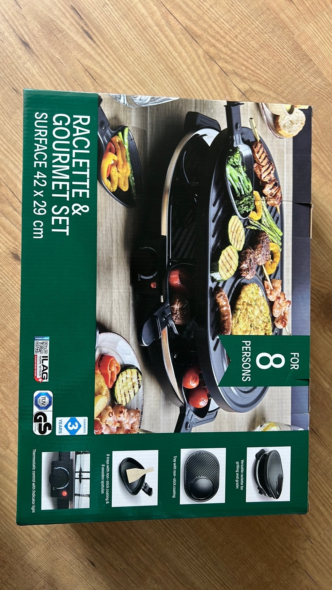 Gourmet set 8 persons, Ophalen of Verzenden, Nieuw, 8 personen of meer