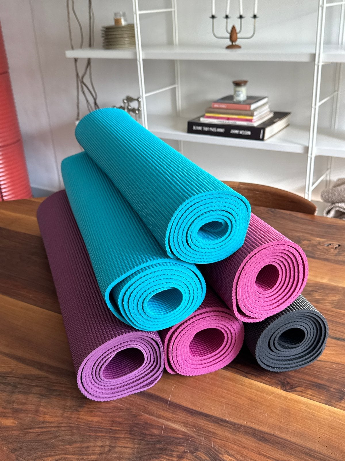 Yoga matten • 6X, Ophalen, Zo goed als nieuw, Yogamat