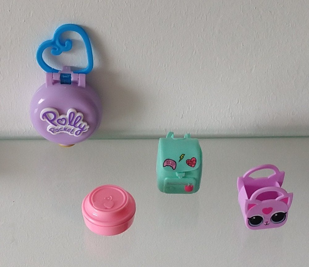 polly pocket polly en mini tasjes , volgnr 51, Verzamelen, Speelgoed, Ophalen of Verzenden, Gebruikt