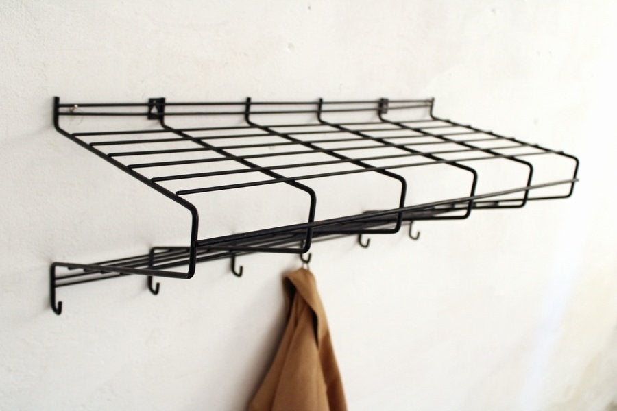 Ikea vintage draad kapstok - mid century design, Wandkapstok, Gebruikt, -, -