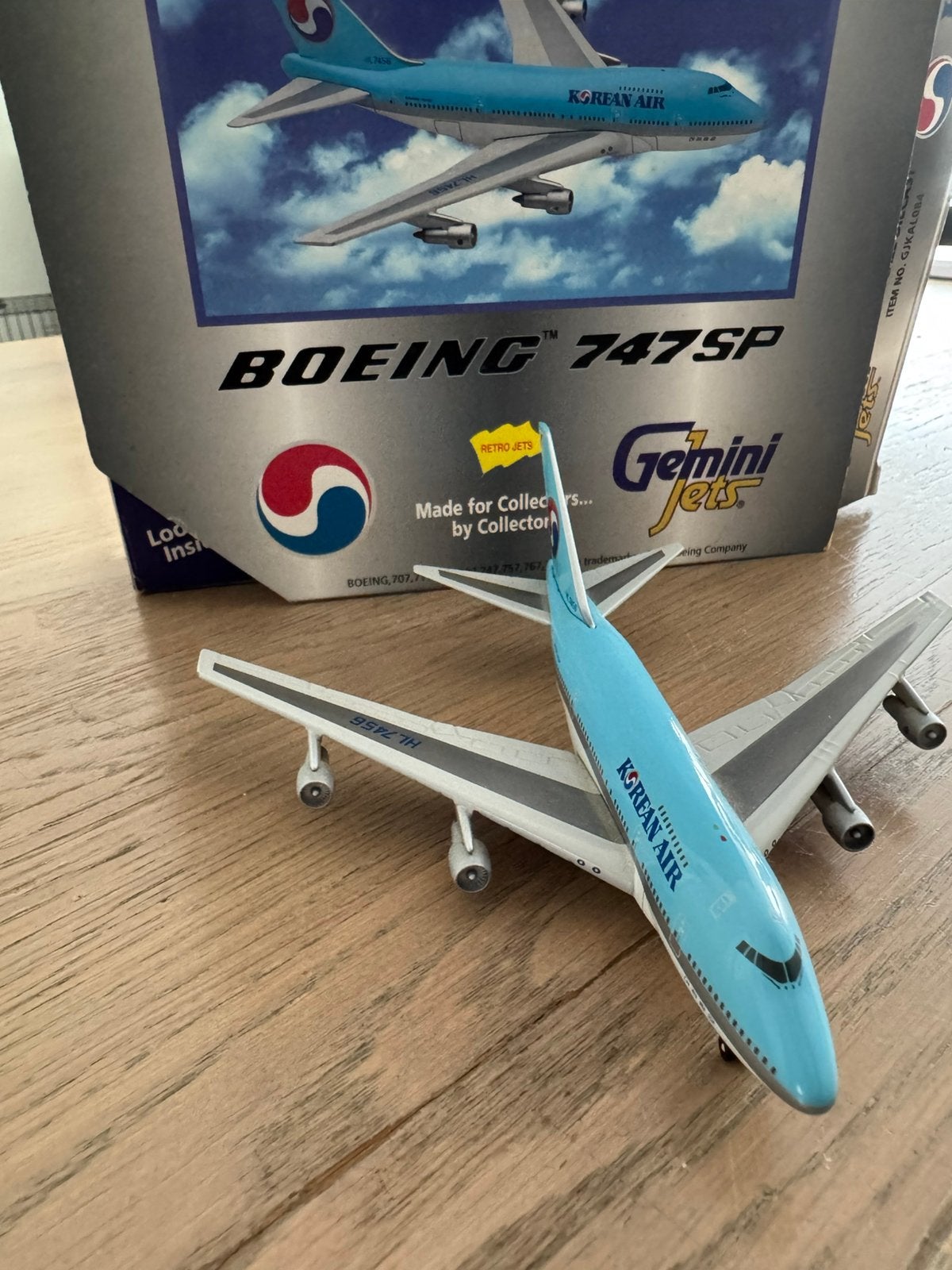Gemini Jets Korean Air 747SP, Overige merken, 1:200 of kleiner, Ophalen of Verzenden, Zo goed als nieuw