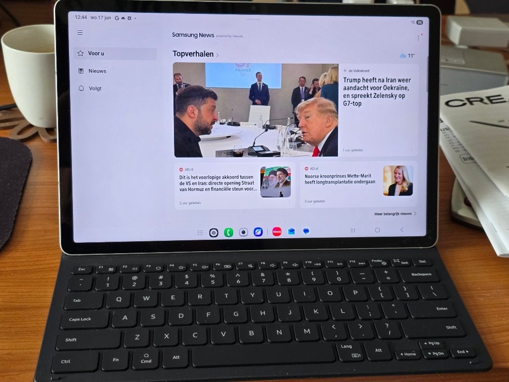 Samsung TAB S9 FE+ 128 GB 12.4 inch, Computers en Software, Android Tablets, Ophalen, 12 inch, Zo goed als nieuw, Tab S9 FE+
