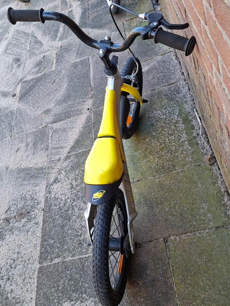 Stoere geel/zwart loopfiets, Ophalen, Gebruikt, Overige typen