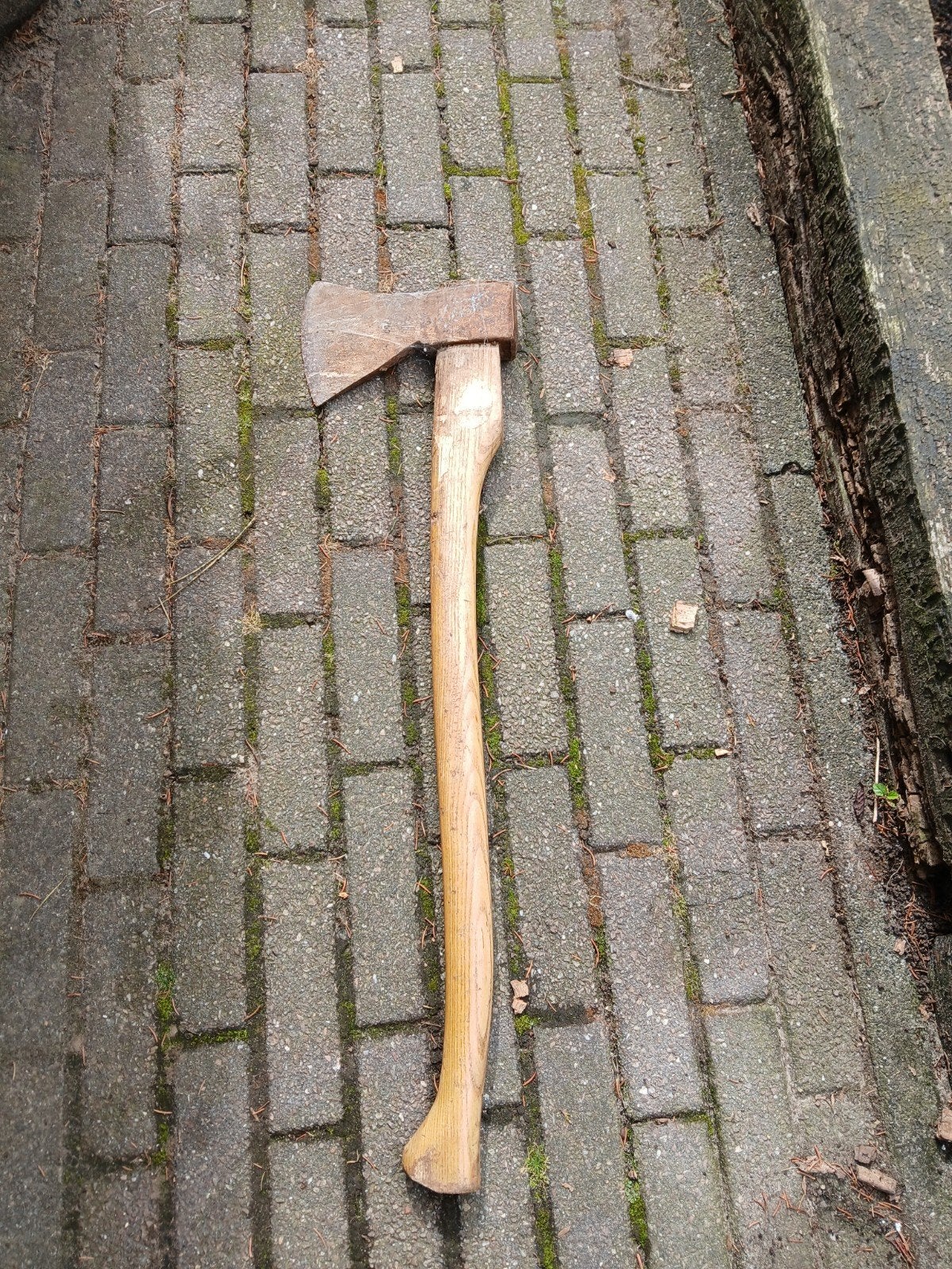 grote bijl, Ophalen, Bijl
