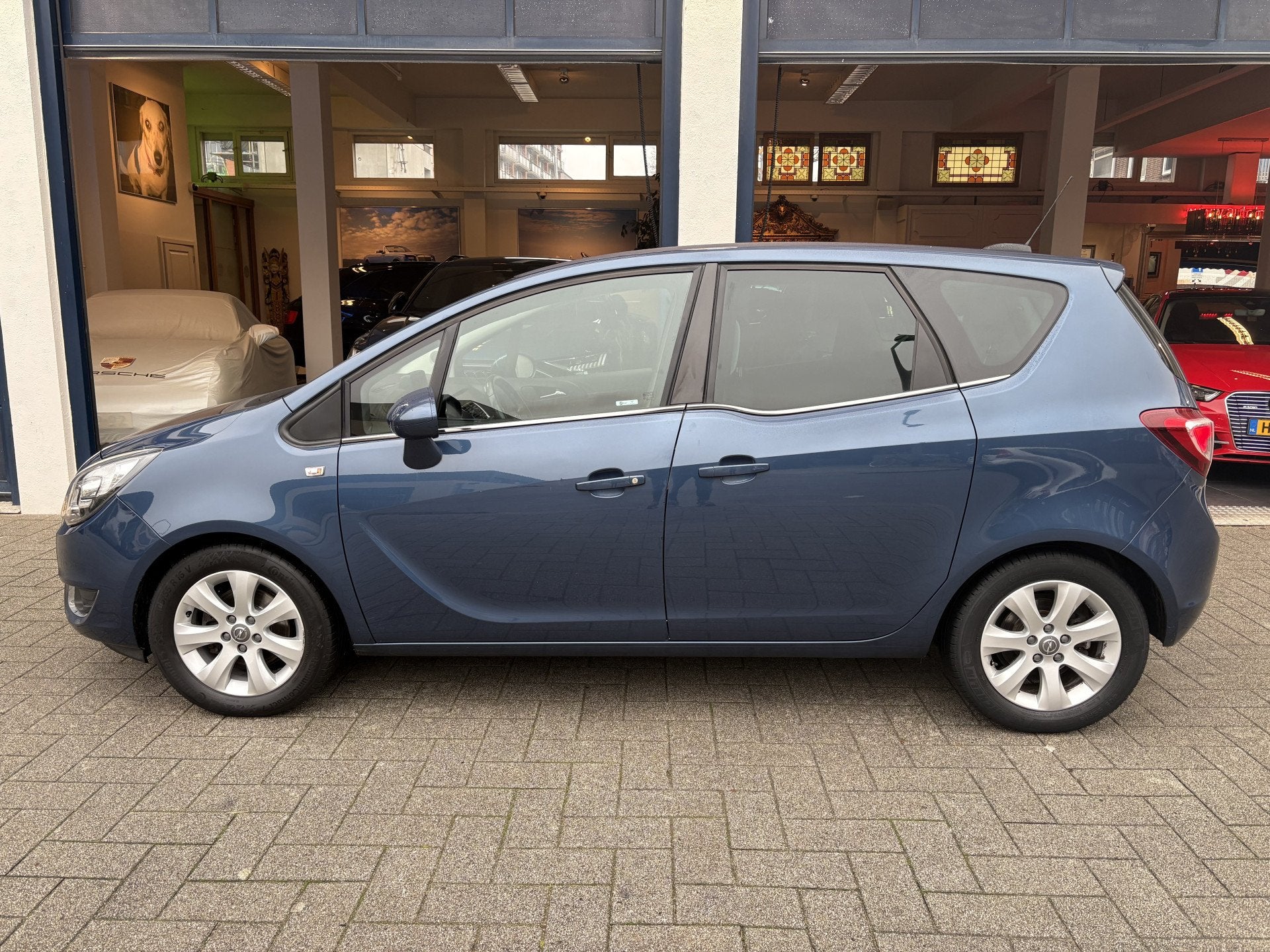 Opel Meriva 1.4 Turbo Blitz APK 10-2026 MET NAP (bj 2016), Voorwielaandrijving, Gebruikt, 4 cilinders, Blauw