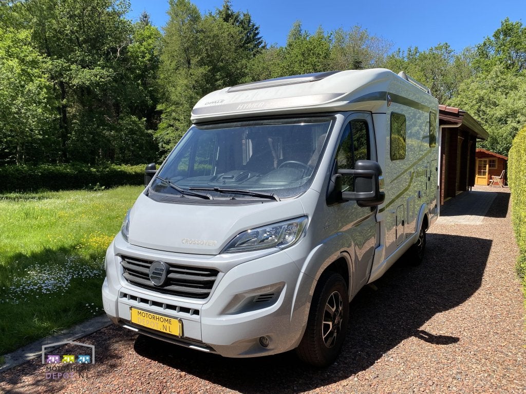 Hymer Exsis-T374 Crossover Edition 2022 17.500 Km Nieuwstaat, Koelkast, Startonderbreker, Fiat, Tot en met 2