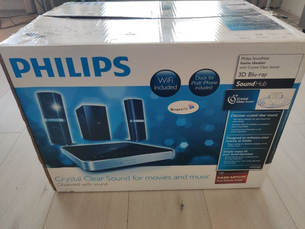 Philips blu ray speler 3D sound hub, Ophalen of Verzenden, Zo goed als nieuw, Overige merken