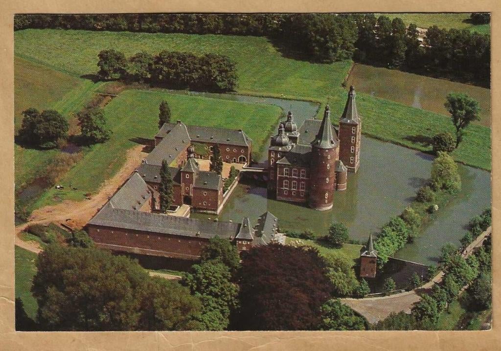 Ansichtkaart. Hoensbroek. Kasteel., Verzamelen, Ansichtkaarten | Nederland, Ophalen of Verzenden, Voor 1920, Ongelopen, Limburg