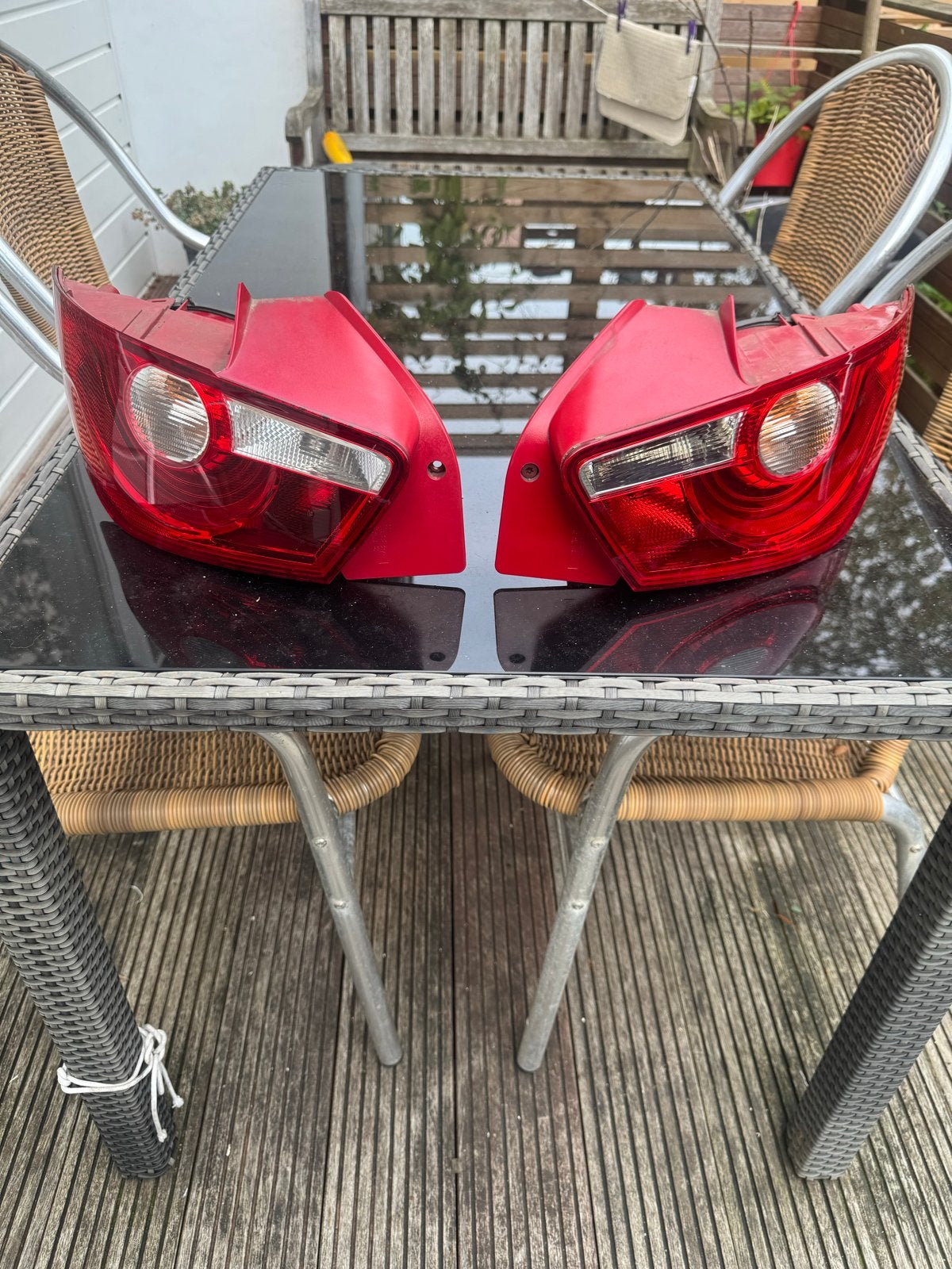 Originele Achterlichten L/R Seat Ibiza Coupé 2009, Auto-onderdelen, Ophalen of Verzenden, Gebruikt, Seat