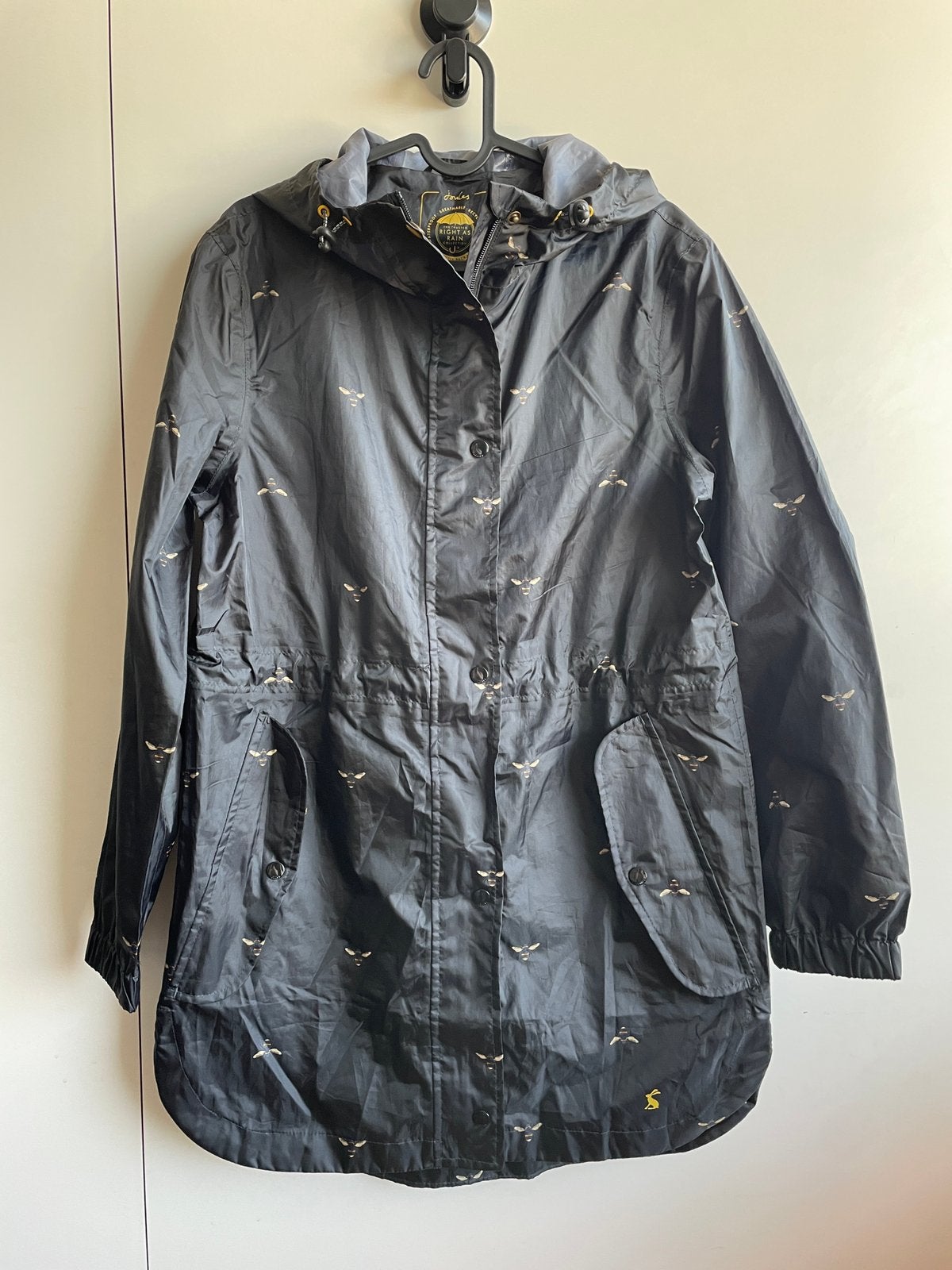 Joules dames regenjas maat 36/UK 8, Ophalen of Verzenden, Gedragen, Maat 36 (S), Zwart