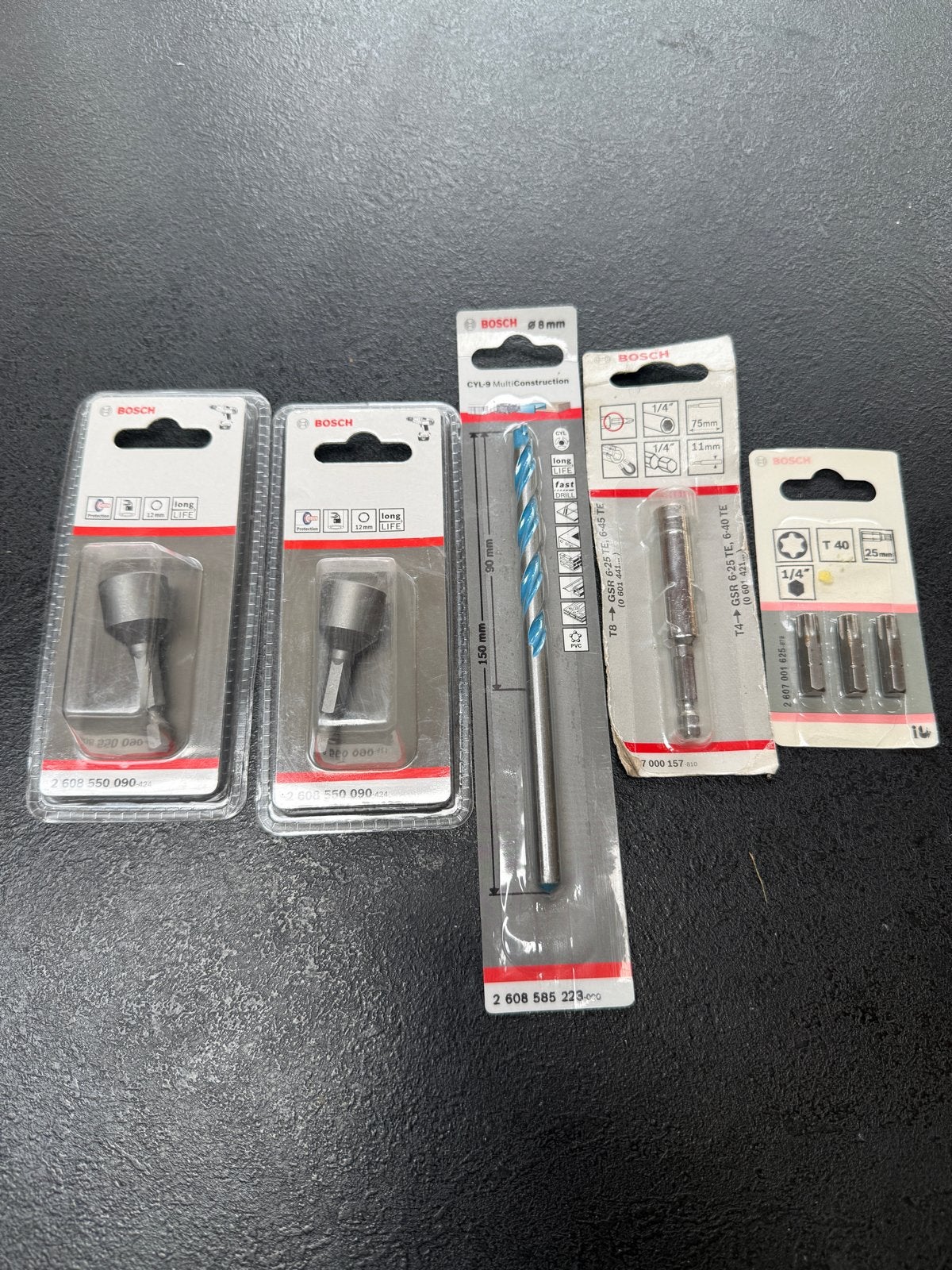 Te koop: Nieuwe BOSCH accessoires – origineel verpakt, Doe-het-zelf en Verbouw, Gereedschap | Boormachines, Nieuw, Overige typen