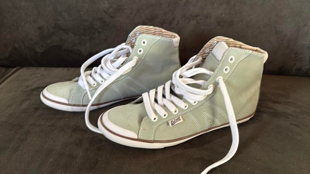 Solicas Sports Gear Sneakers - Lichtgroen, Ophalen of Verzenden, Gedragen, Groen, Sneakers of Gympen