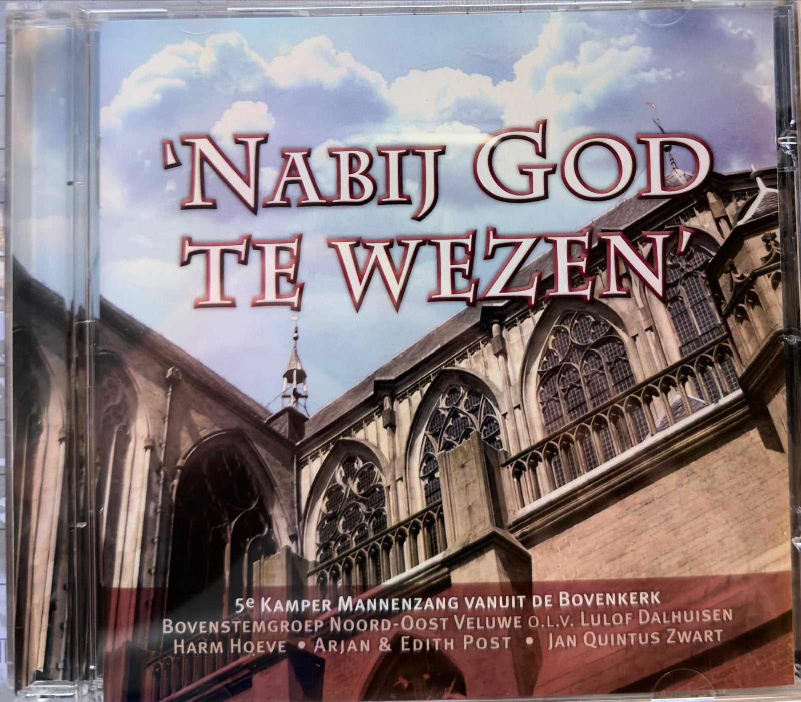 Nabij God Te Wezen - Kamper Mannenzang CD, Ophalen of Verzenden, Zo goed als nieuw, Geestelijke liederen, Album