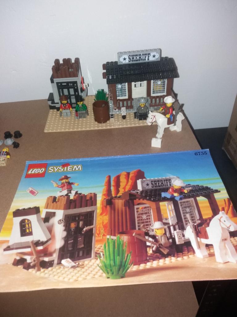 Lego 6755 western sheriff lockup, Ophalen of Verzenden