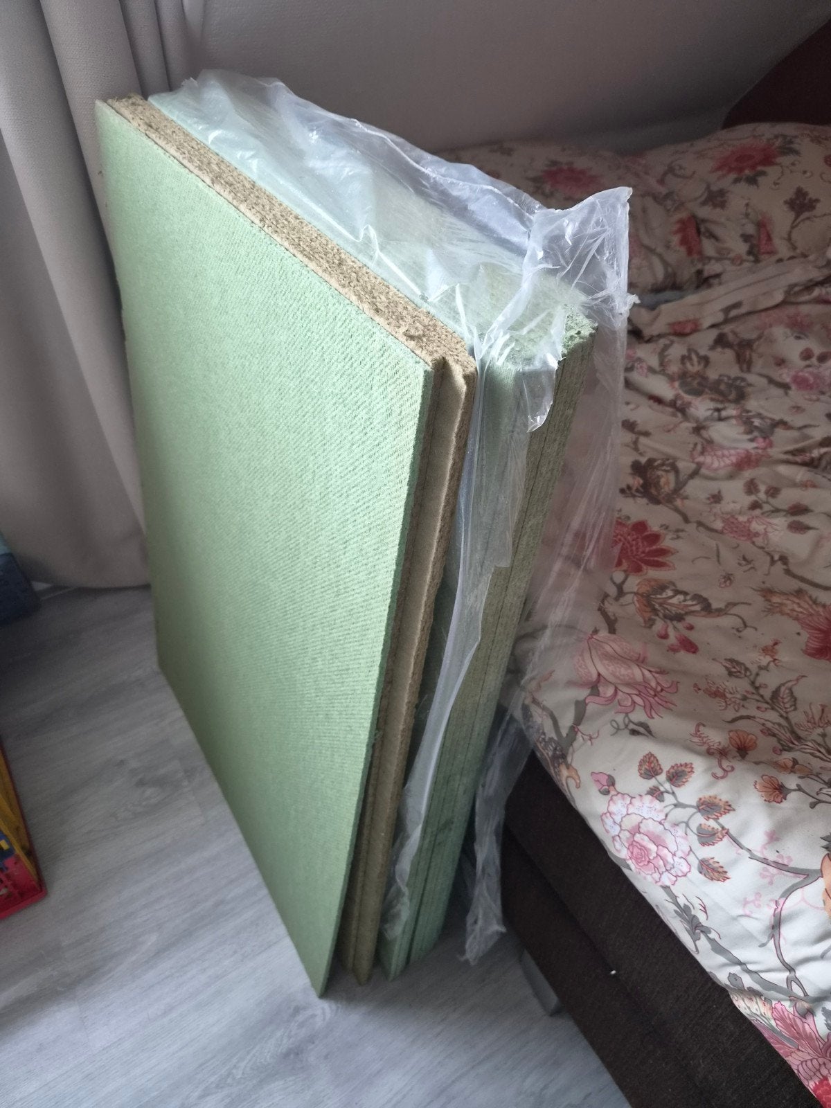 Groene platen ondervloer, Ophalen, Nieuw, Overige materialen, Minder dan 20 mm