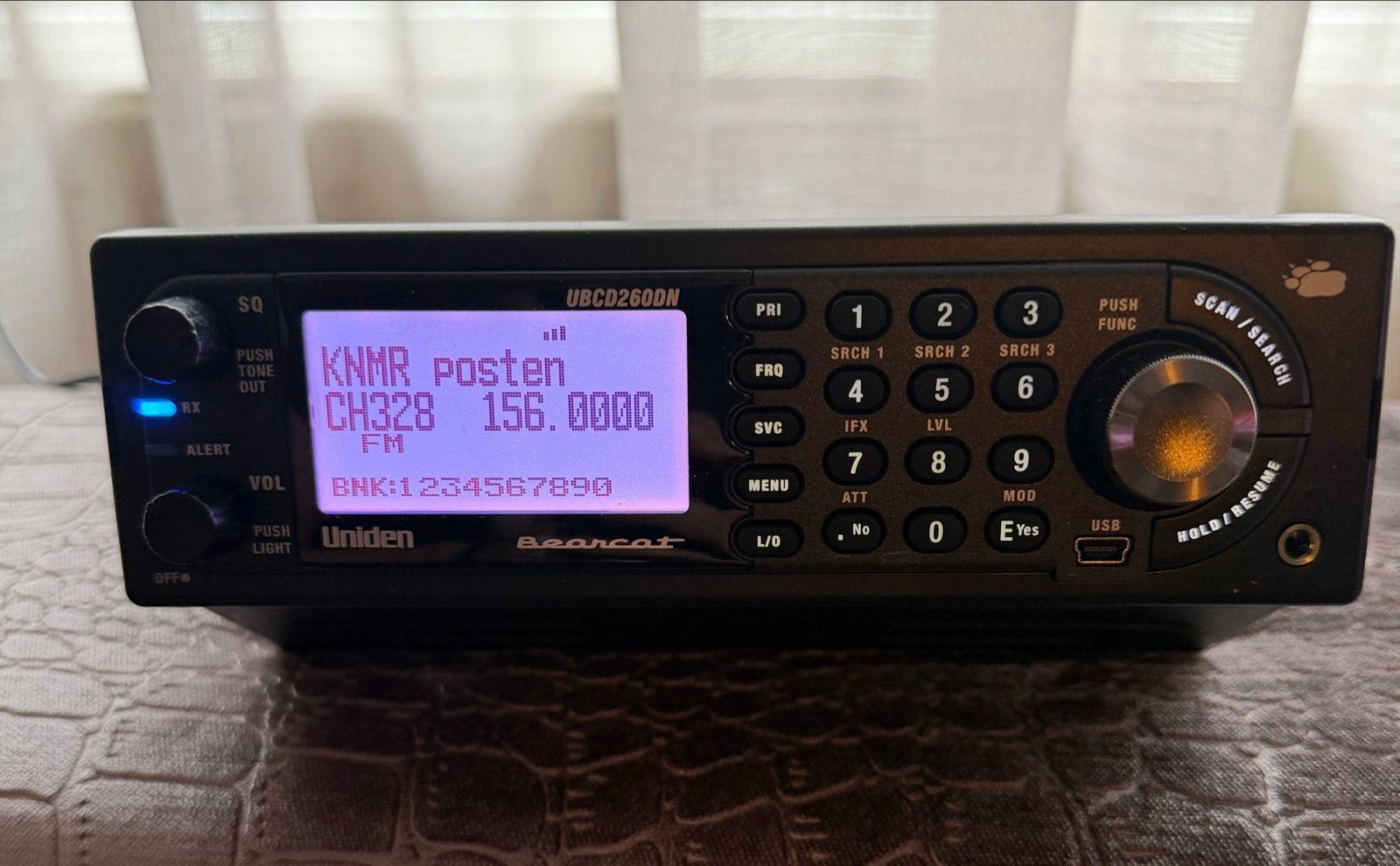 Uniden Bearcat UBCD260DN Scanner met ARC260 Software, Ophalen, Gebruikt