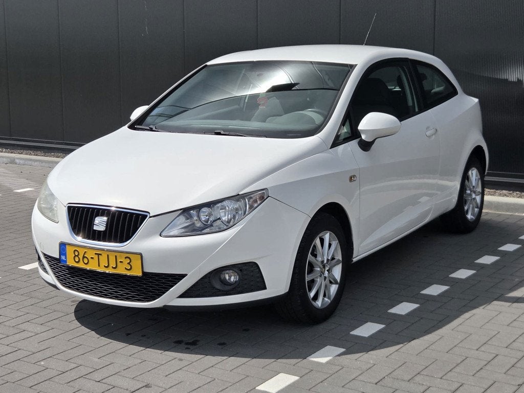 Seat Ibiza SC 1.4 Style Airco, Auto's, Voorwielaandrijving, Euro 5, 86 pk, 4 cilinders