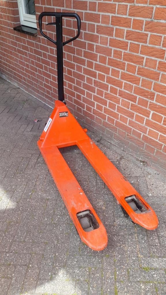Manutan Palletwagen 2000kg - Oranje, Ophalen, Gebruikt