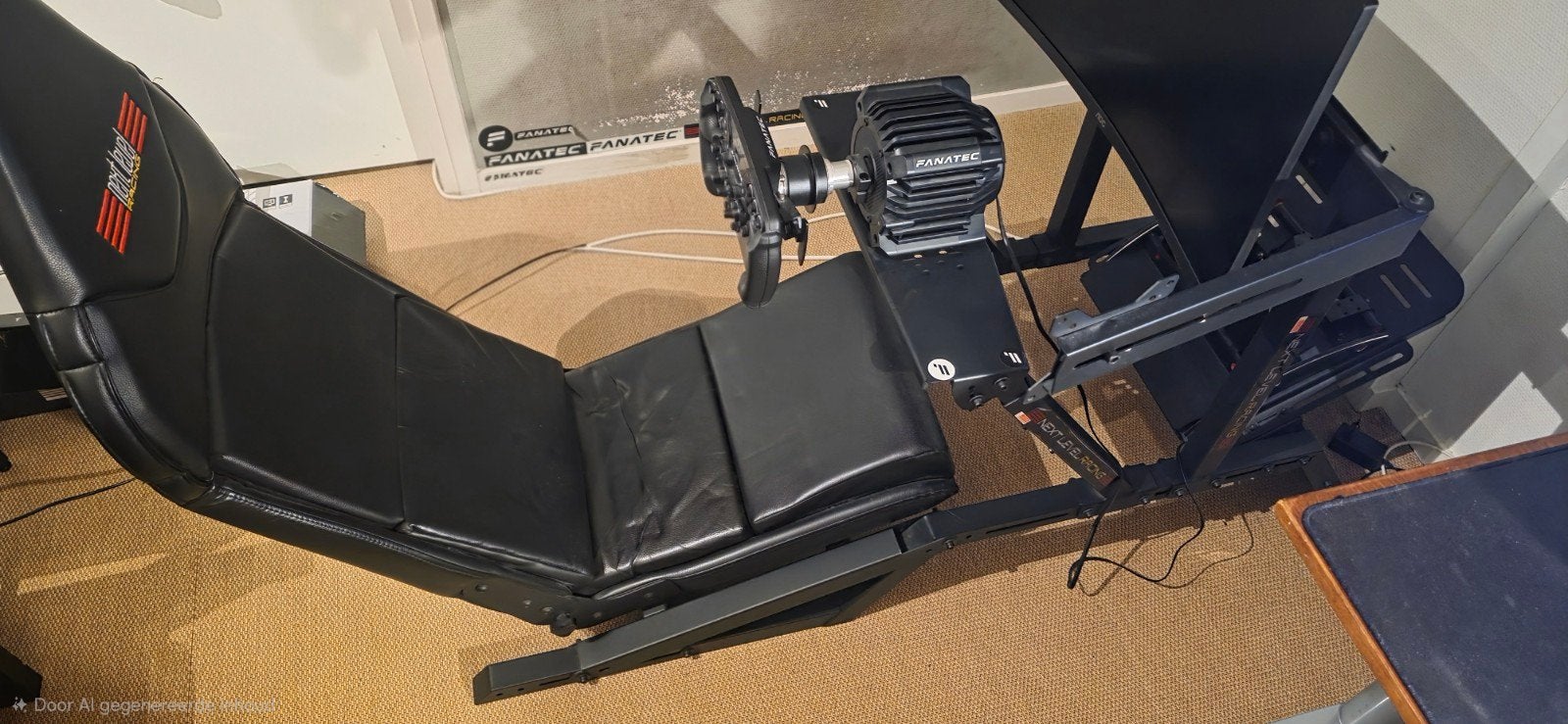 Volledige Racesetup, Fanatec stuur en pedalen, Ophalen, Racestoel, Gebruikt, Direct drive