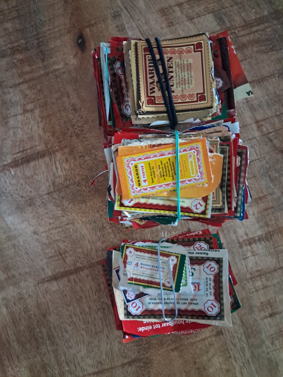 douwe egberts punten /zegels, Hobby en Vrije tijd, Ophalen of Verzenden, Koffie of Thee, Zegels, Bonnen of Punten