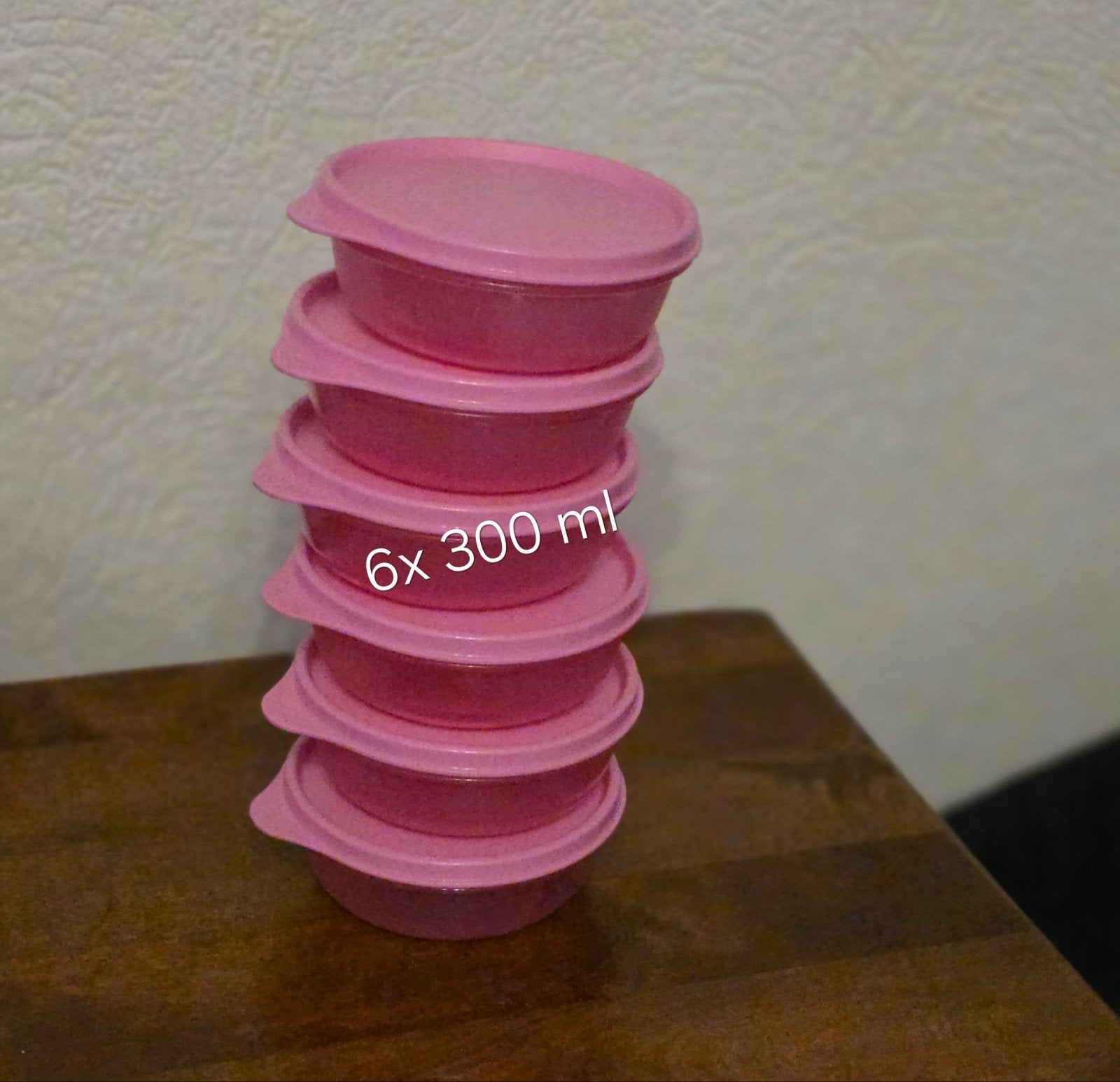 Tupperware Ruimteschaaltjes 300 ml - Set van 6, Schaal, Met deksel, Nieuw, Ophalen of Verzenden