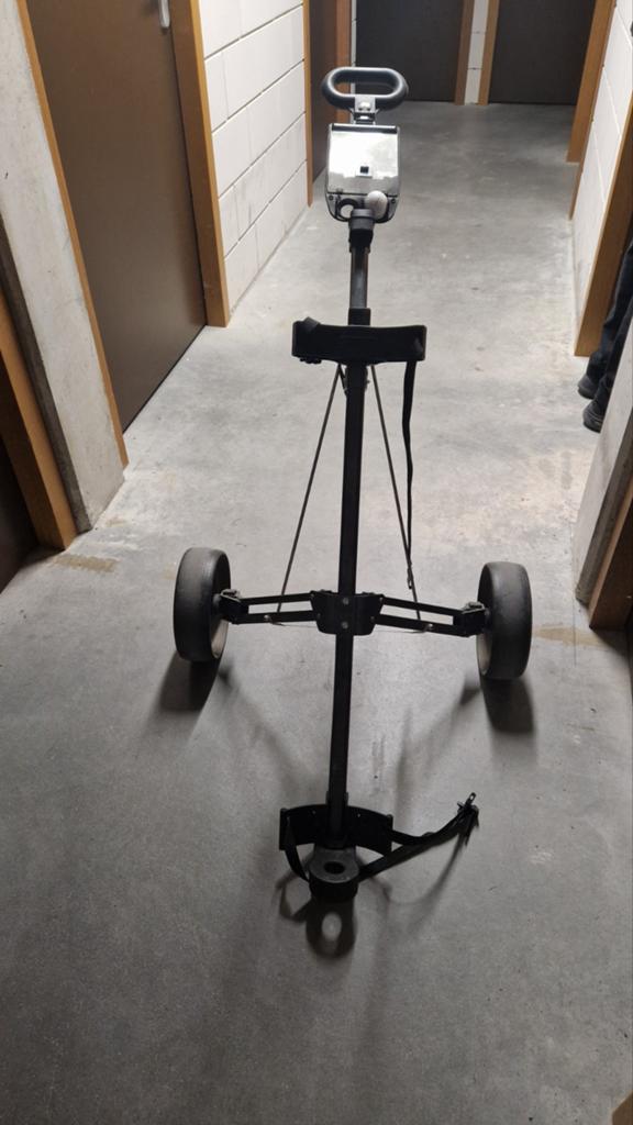 Stevige en betrouwbare Golftrolley van het merk Penn, Sport en Fitness, Ophalen, Gebruikt, Golfkar, Overige merken