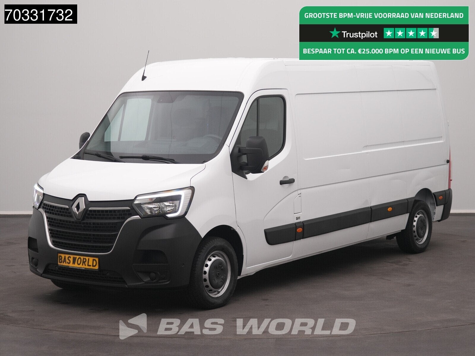 Renault Master 135PK L3H2 LED Airco Cruise Parkeersensoren v, Gebruikt, Euro 6, 4 cilinders, Renault