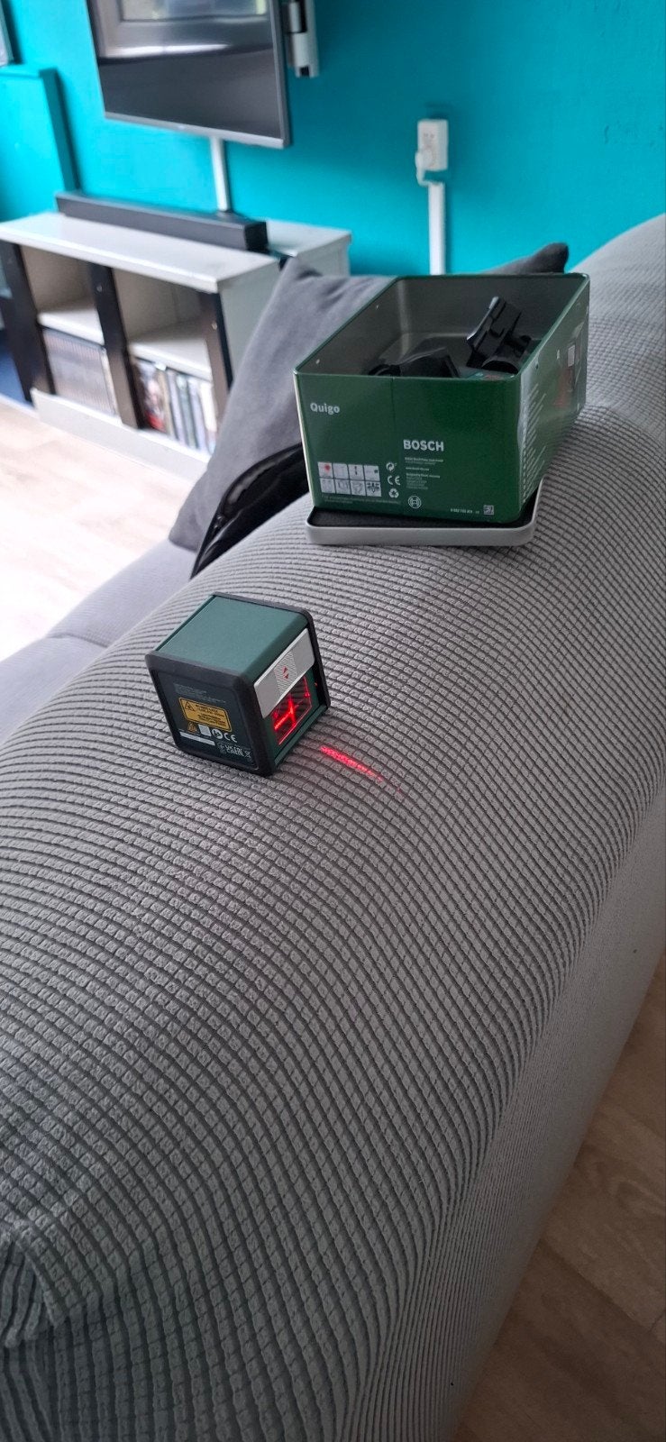 Bosch Quigo Kruislijnlaser - Nieuw in doos, Ophalen of Verzenden