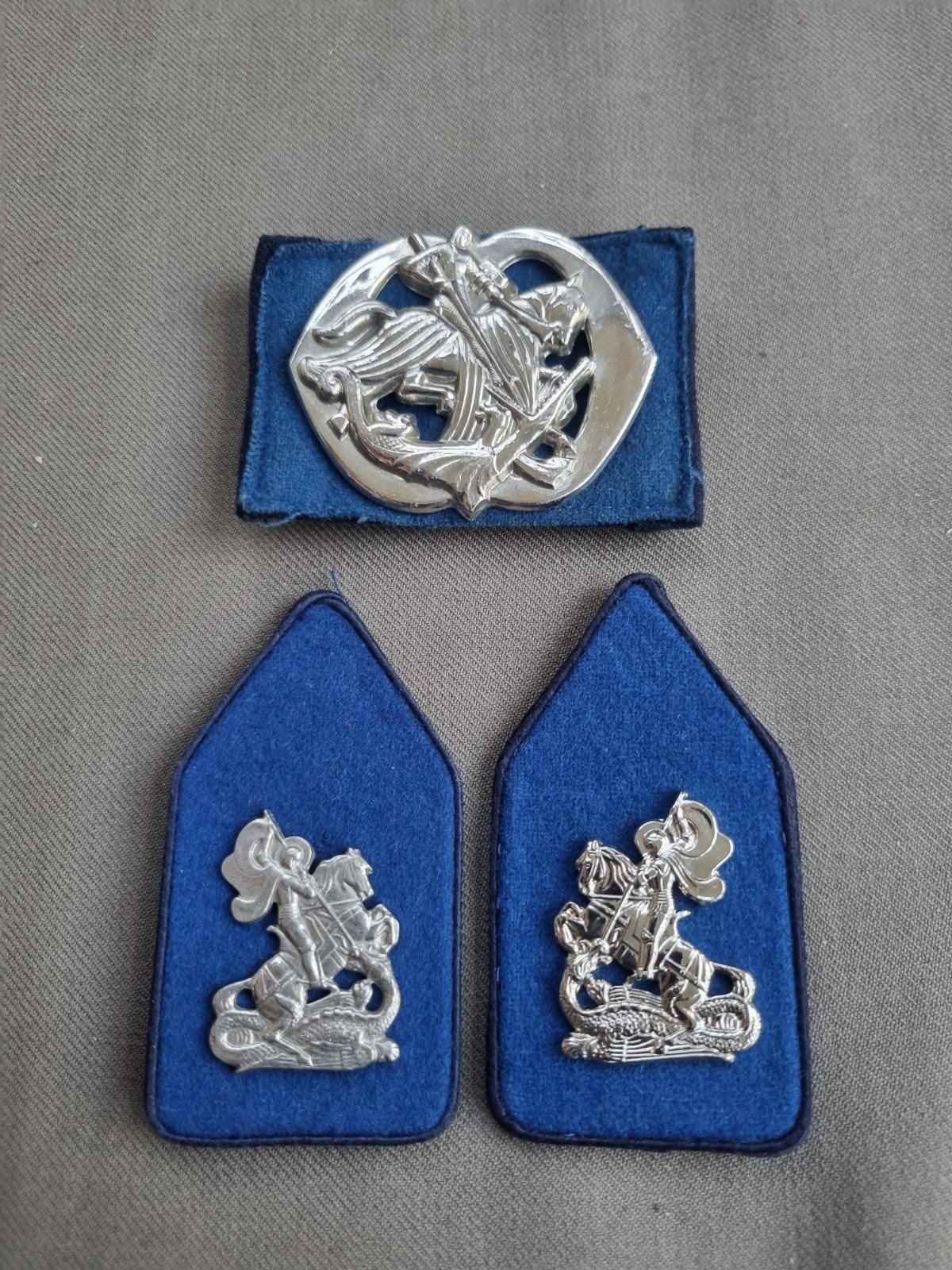 setje Huzaren van Boreel (natosluiting), Verzamelen, Ophalen of Verzenden, Landmacht, Nederland, Embleem of Badge