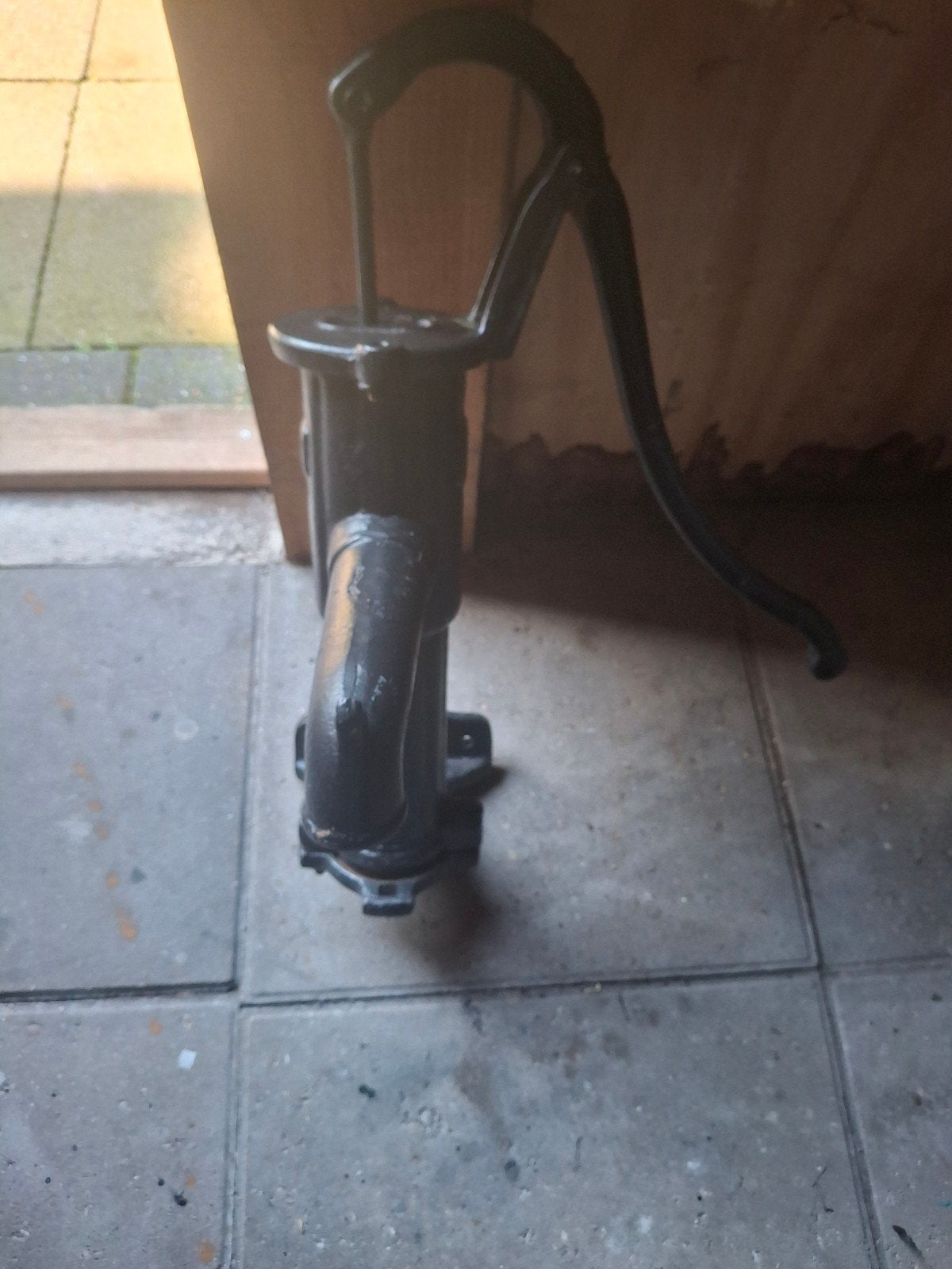 Antieke handpomp voor water - gietijzer, Ophalen, Gebruikt, Handmatig, Bronpomp