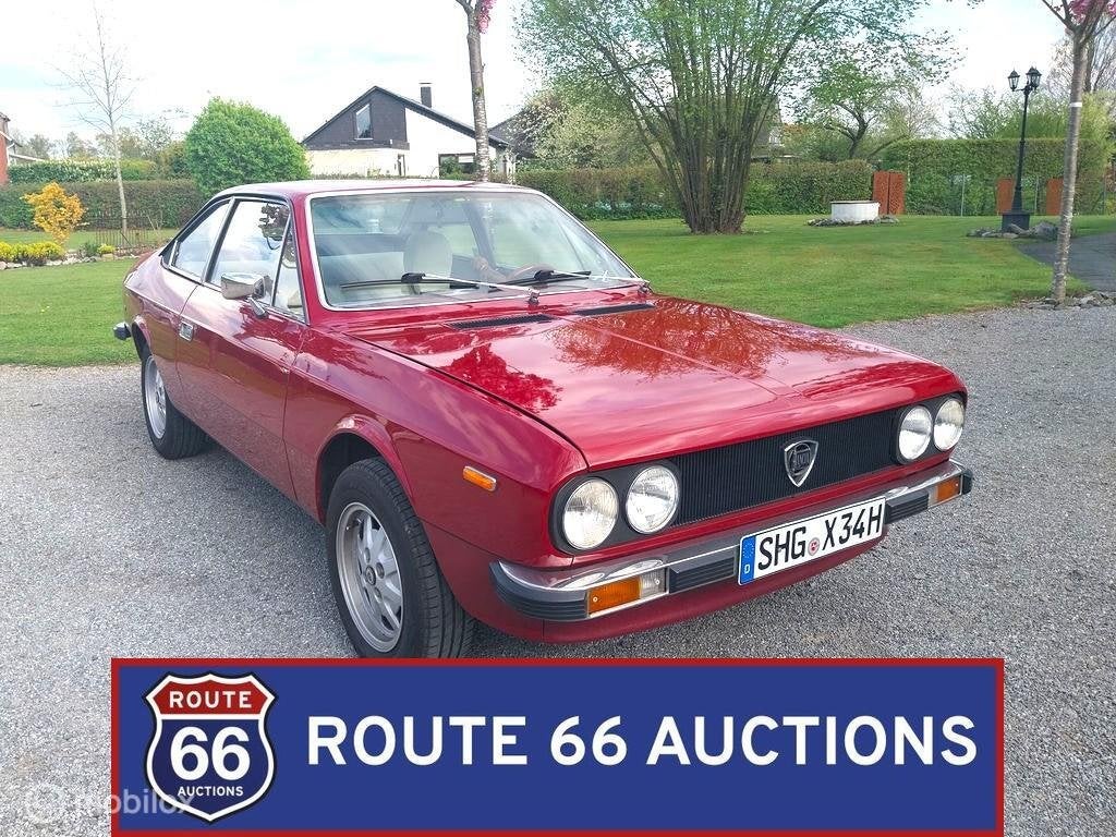 Lancia Beta Coupe | 1977 | Route 66 Auctions, Auto's, Overige carrosserieën, Zwart, Bedrijf, Handgeschakeld