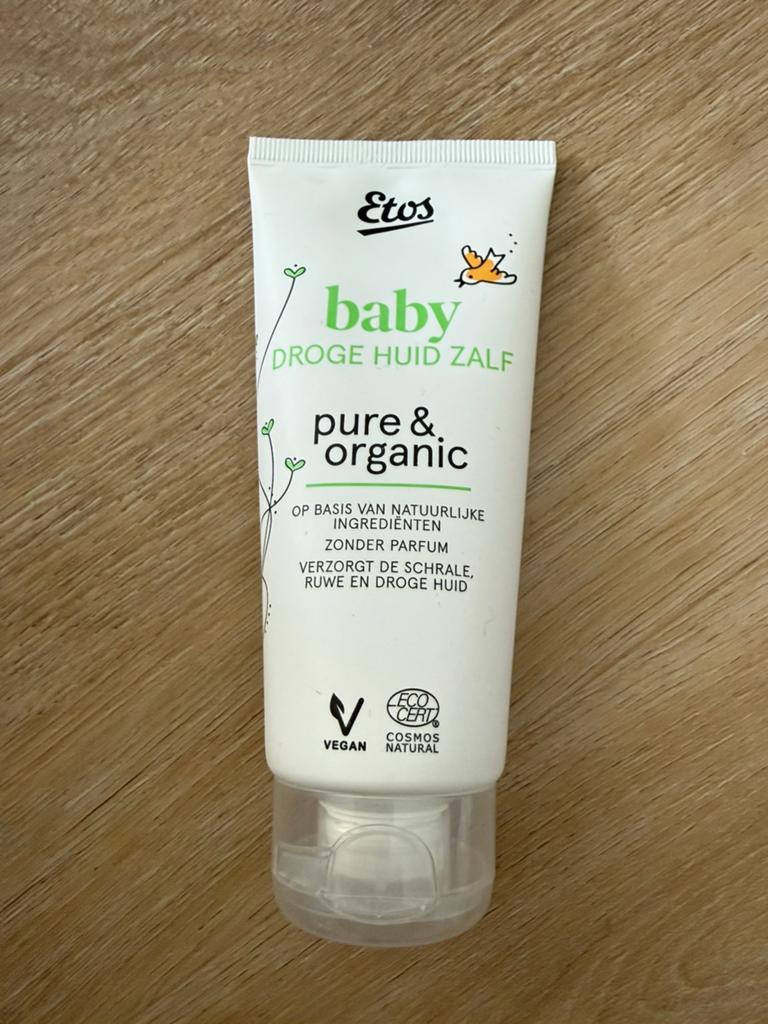 Etos baby droge huid zalf pure & organic (NIEUW), Ophalen of Verzenden, Nieuw, Overige typen