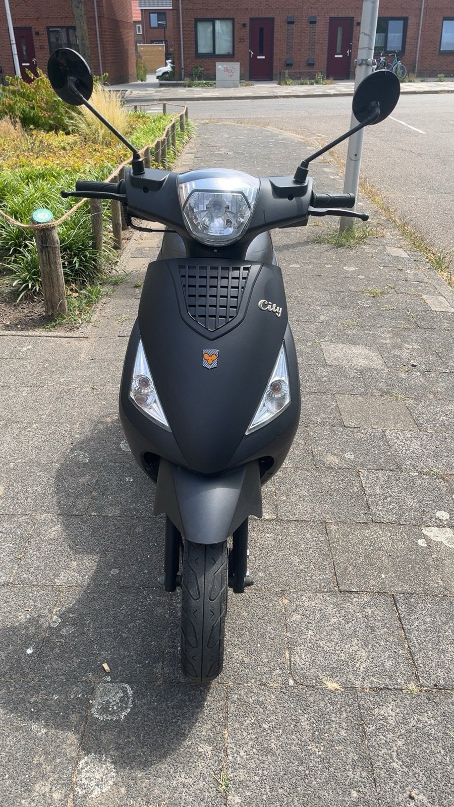 La Souris City Scooter - Mat Zwart, Ophalen, Gebruikt, Benzine, Overige merken