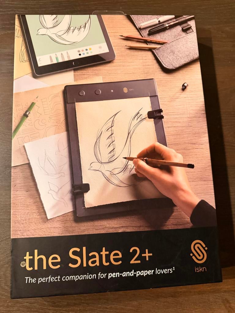 ISKN The Slate 2+ Digitale Tekentablet A5 4K, Ophalen of Verzenden, Nieuw, Draadloos