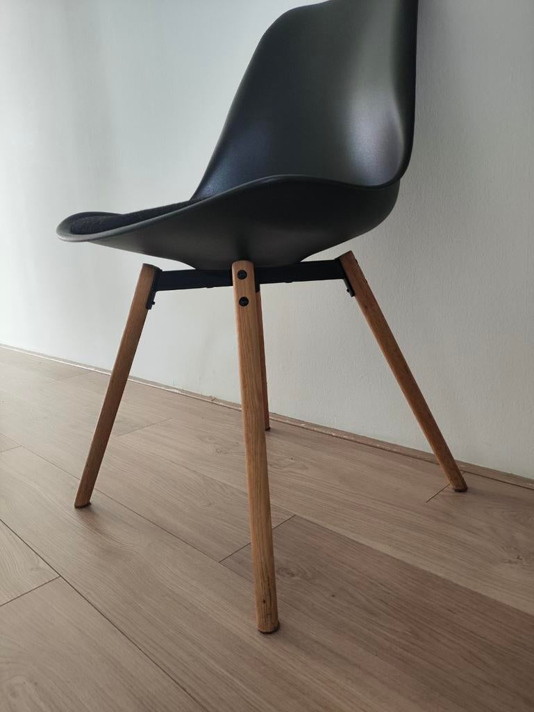 Jysk stoel - Gebruikt, in goede staat, Gebruikt, Zwart, Ophalen of Verzenden, Modern Scandinavisch