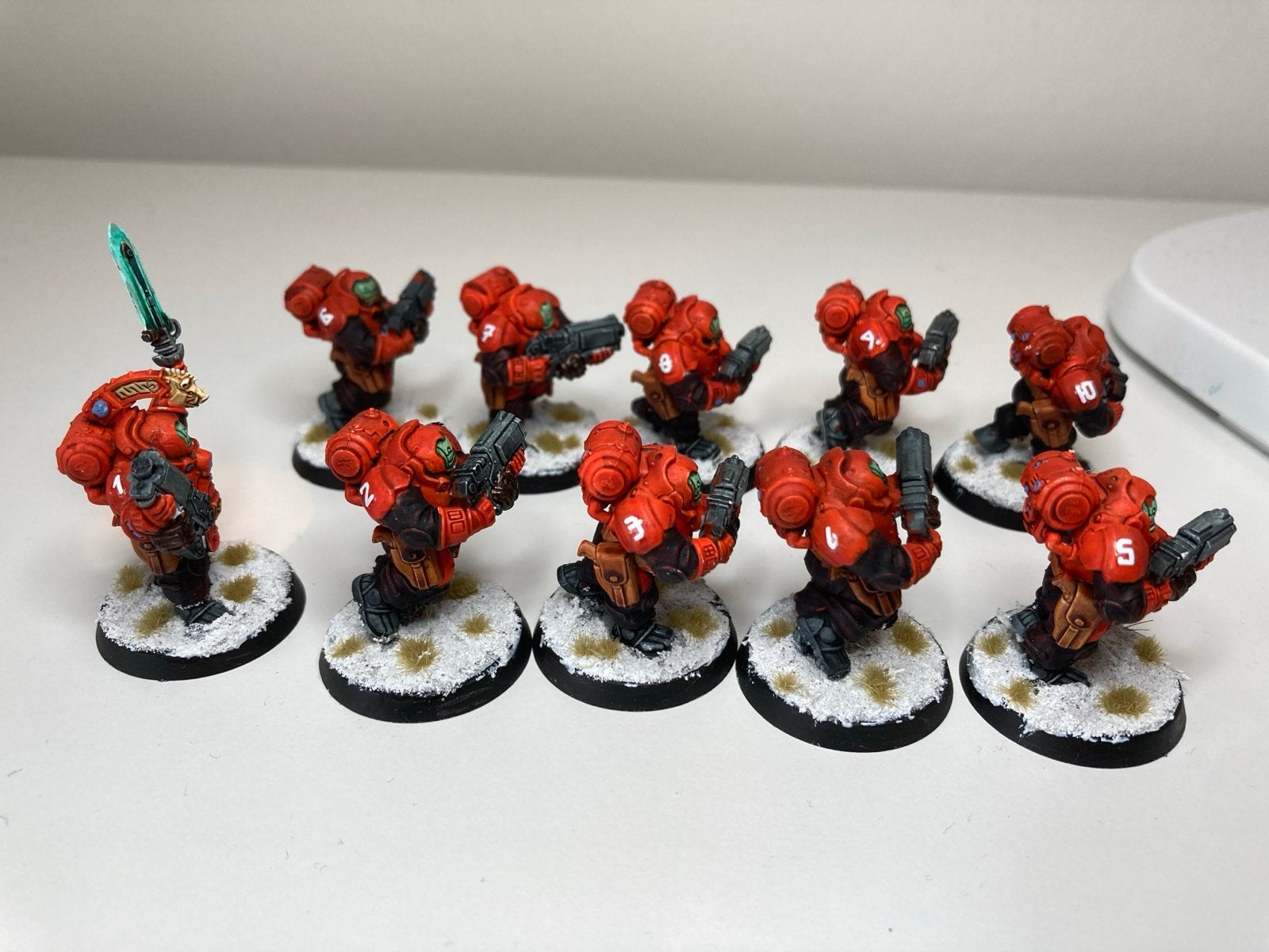 Hearthkyn Warriors (1) - Leagues of Votann - Wargaming, Hobby en Vrije tijd, Gebruikt, Figuurtje(s), Ophalen of Verzenden, Warhammer 40000