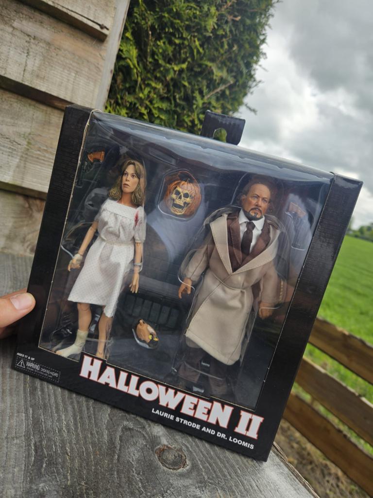 Halloween II Laurie Strode & Dr. Loomis NECA Action Figuren, Ophalen of Verzenden, Nieuw