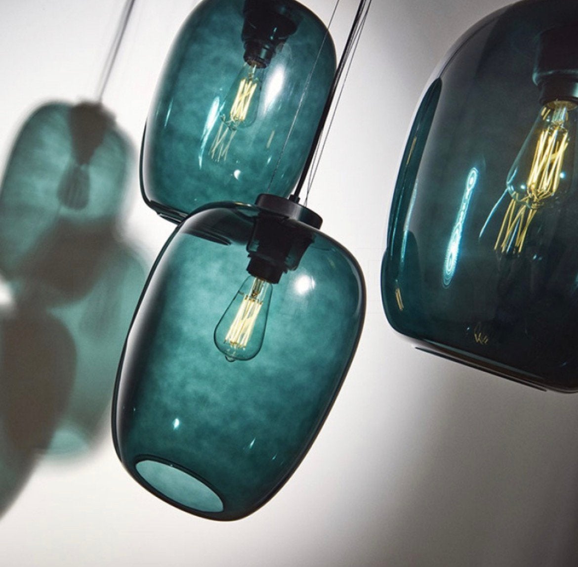 Bolia Grape lamp groen, Huis en Inrichting, Ophalen, Gebruikt