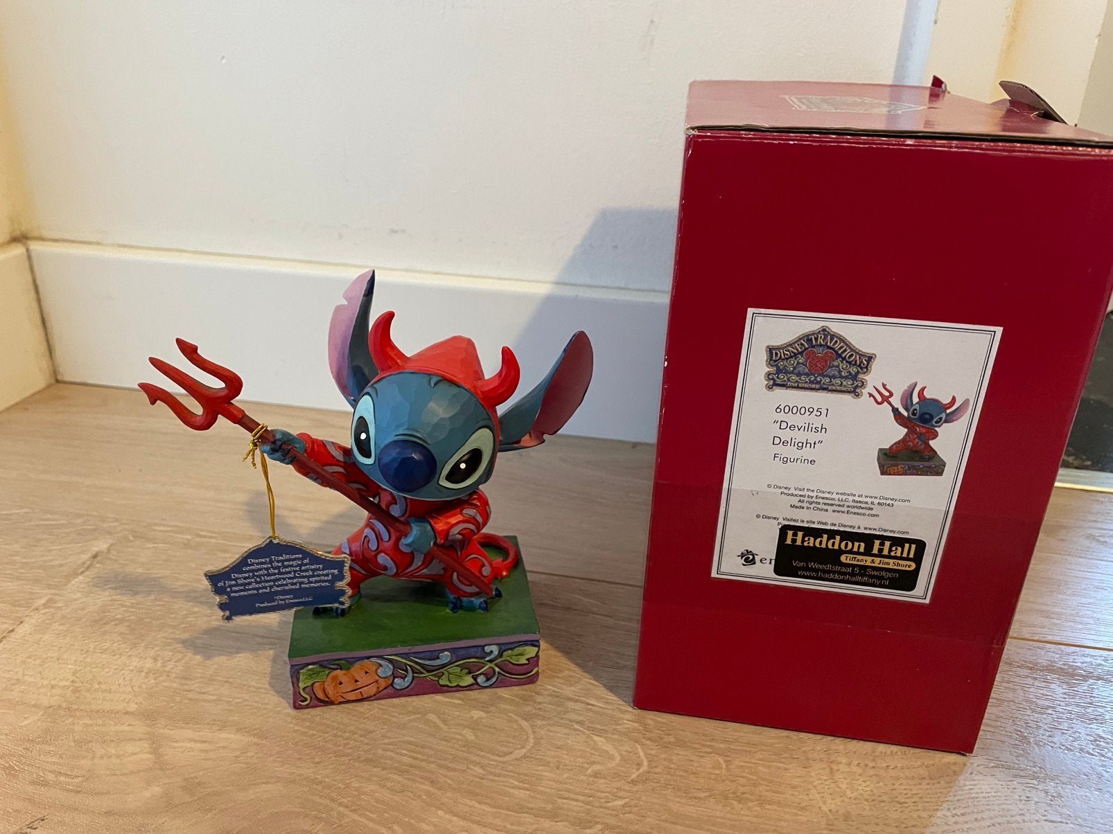 Disney Traditions Jim Shore Stitch 'Devilish Delight', Ophalen of Verzenden, Nieuw