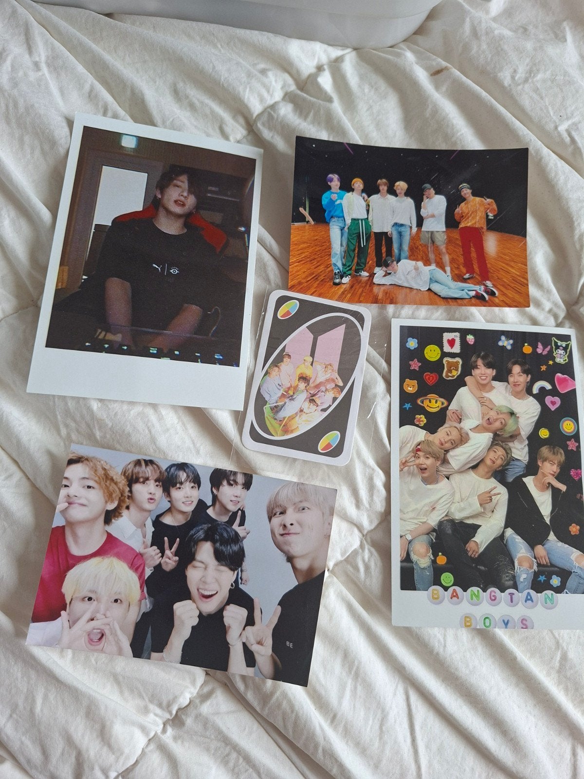 BTS K-Pop Fotokaarten Collectie - Diverse Leden, 1980 tot heden, Foto, Ophalen of Verzenden, Zo goed als nieuw