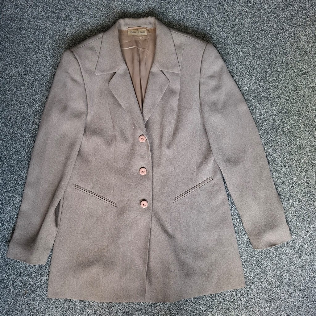 Vintage Franco Callegari Colbert Maat 38, Overige kleuren, Gedragen, Ophalen, Maat 38/40 (M)