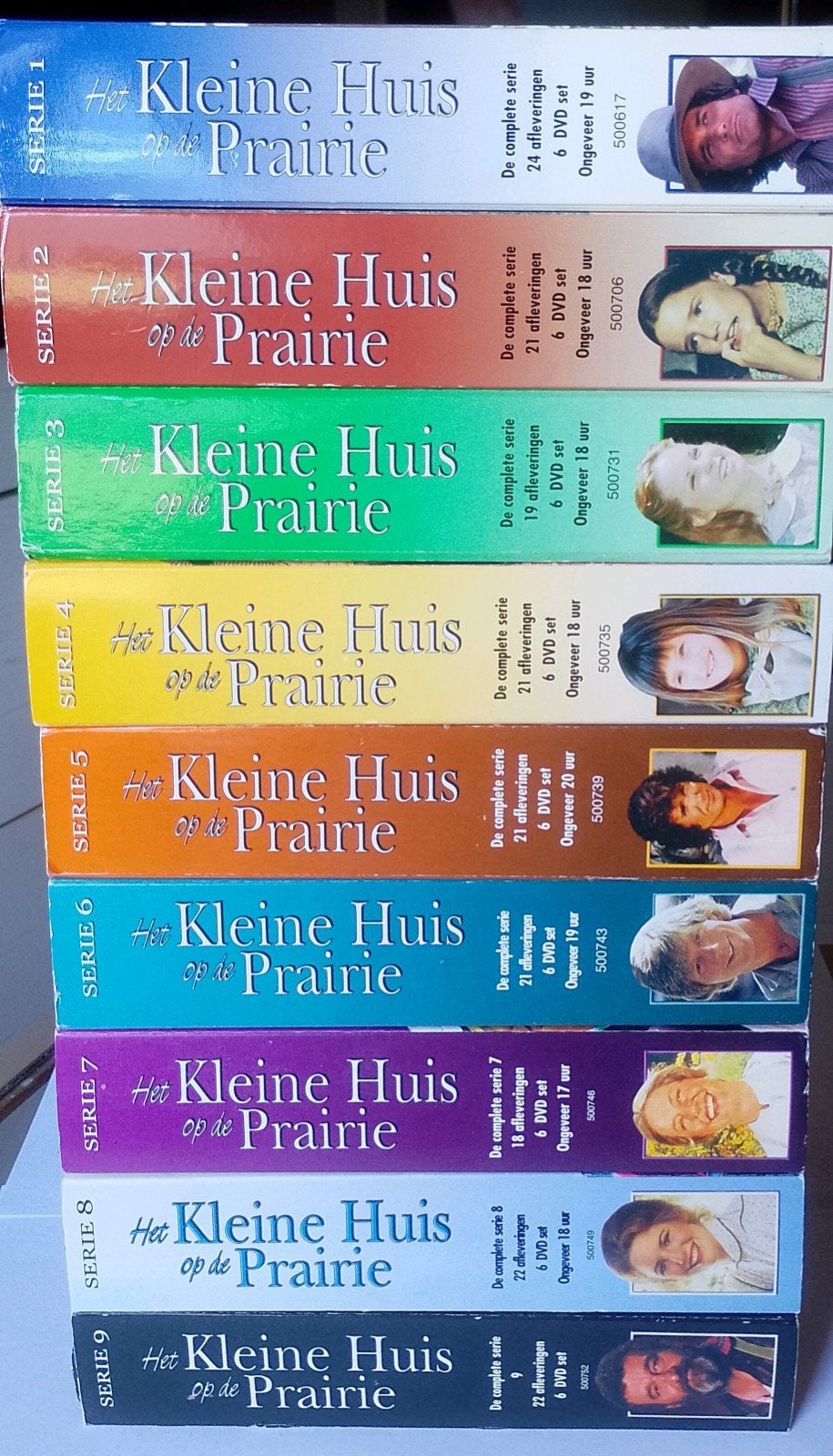 Het Kleine Huis op de Prairie -Complete Serie 1t/m 9 Boxen, Engels, Alle leeftijden, Nederlands, Ophalen of Verzenden