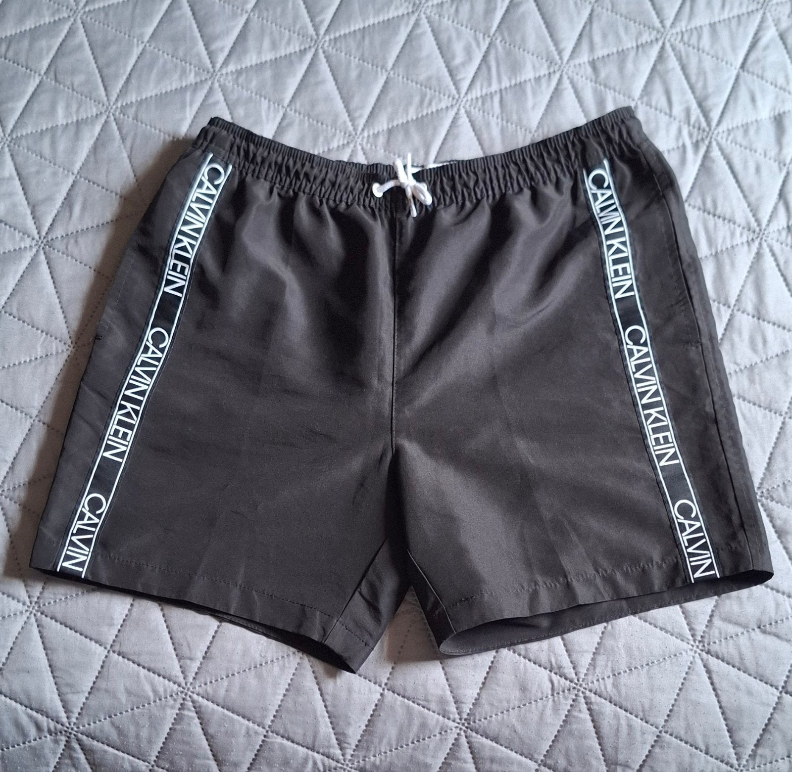Zwemshort Zwart ( Calvin Klein), Maat 176, Sport- of Zwemkleding, Zo goed als nieuw, Jongen, Calvin Klein